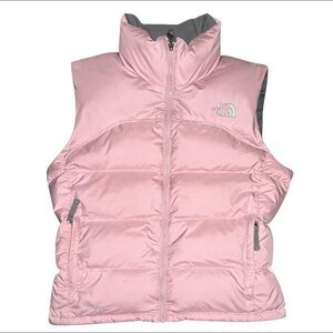 The North Face Pink Puffer Vest